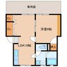 日豊本線/中津駅 徒歩12分 1階 築33年 1LDKの間取り