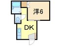 ハイツリリーフⅠの間取図