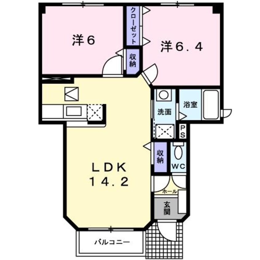 間取図 ウィステリア