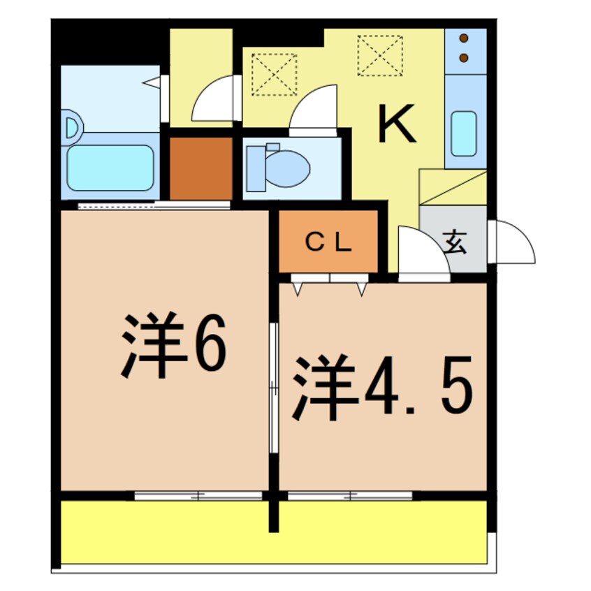 間取図 パークタウンハウスⅠ