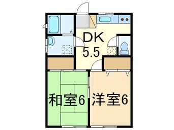 間取図 水口アパート