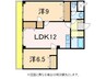 千歳パークマンション 2LDKの間取り