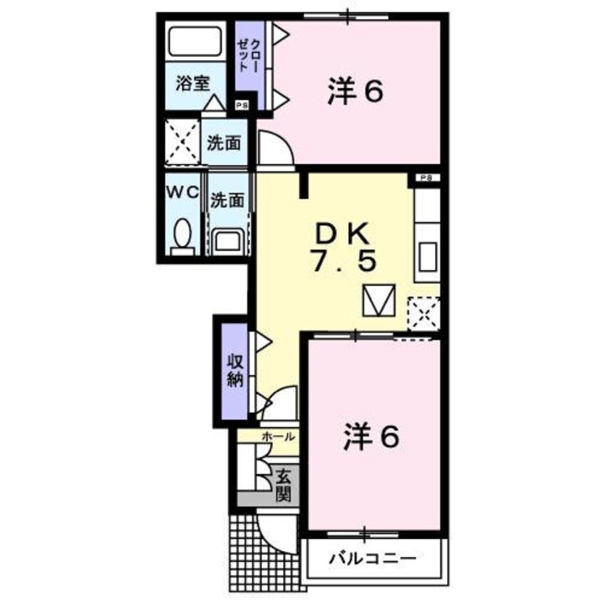 間取図 グランメゾンⅡ