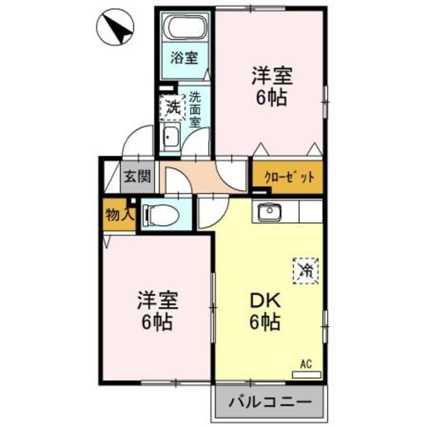 間取図 パークハイム（古正寺）