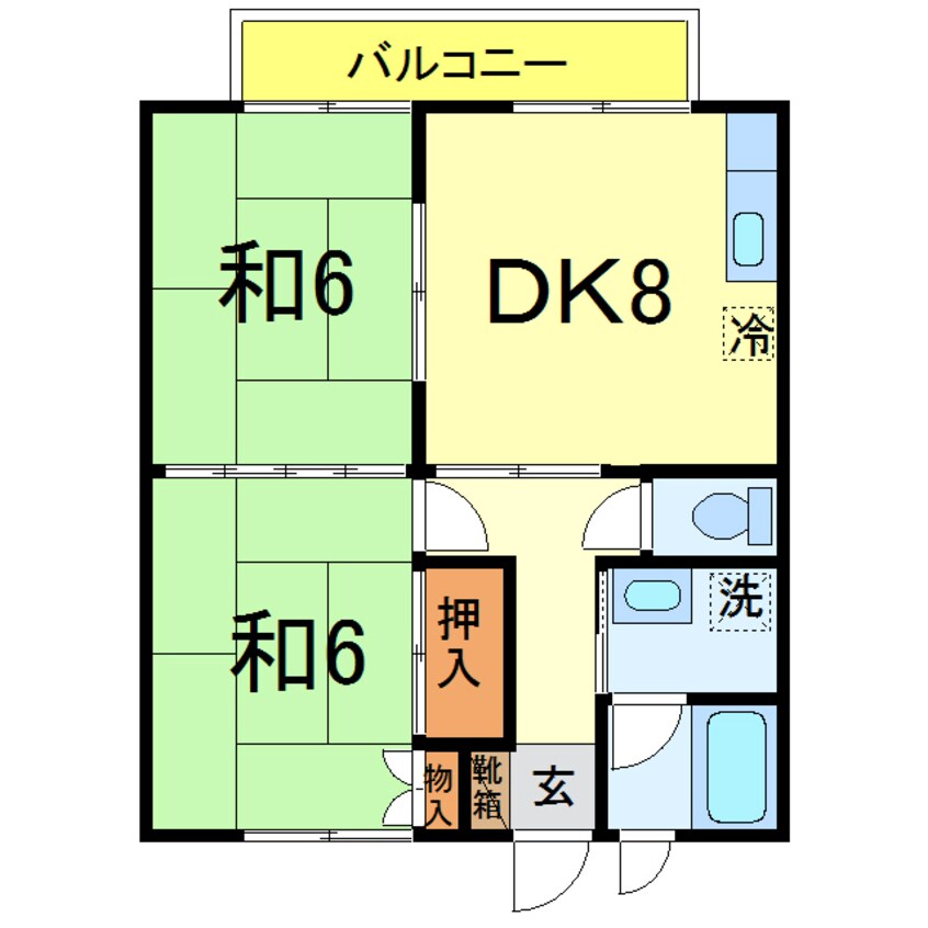 間取図 メゾンド・マリー