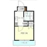 リバティープラザ袋町 1Kの間取り