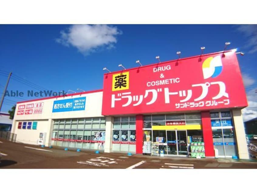ドラッグ・トップス古正寺店(ドラッグストア)まで382m グリーンタウン