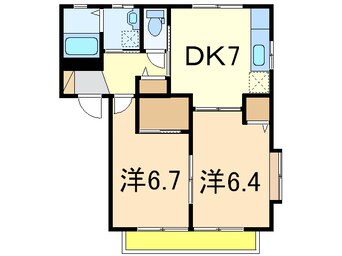 間取図 ラルジュ・リヴィエール