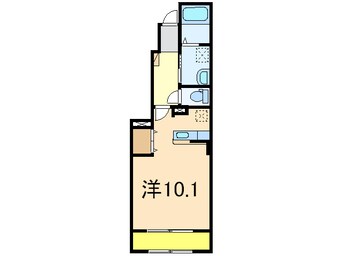 間取図 ミニョンベル・ウエストサイド