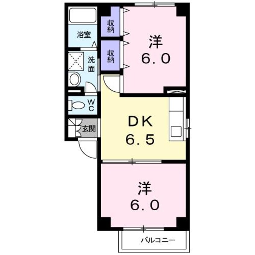 間取図 ノイエ・ヴェルトＢ