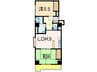 リバティープラザ長町 2LDKの間取り
