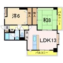 リバティープラザ長町の間取図