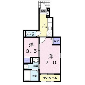 間取図 メゾンクレール