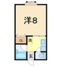 キャピトルハイツマロン 1Kの間取り