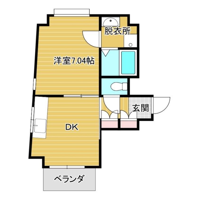 間取図 リバティープラザ柏町