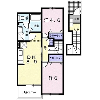 間取図 メゾンドパルティール