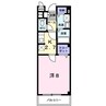 アンシャンテ 1Kの間取り