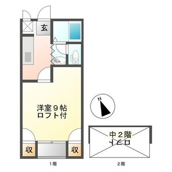 間取図 第３飯茂ハウス