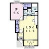 セレーナ　ミミⅠ 1LDKの間取り