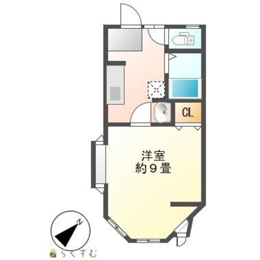 間取図 ファミーユ宮下Ｃ