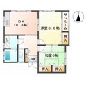 ハイム・オレンジⅡの間取図