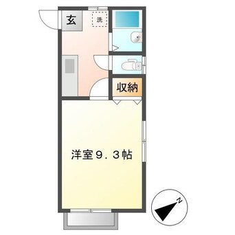 間取図 パークサイド長峰Ⅱ