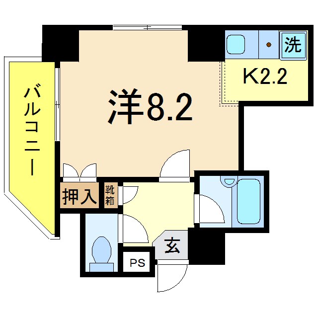 間取り図 ホーユウコンフォルト