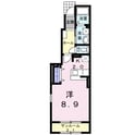 ミドルビレッジＨＩＲＯ　５の間取図