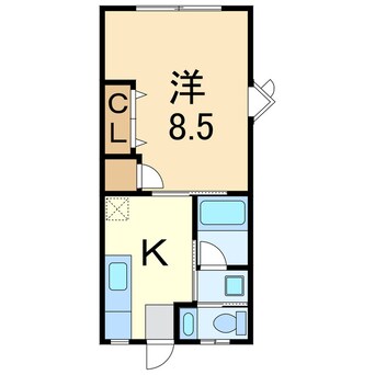 間取図 コンフォート西宮内