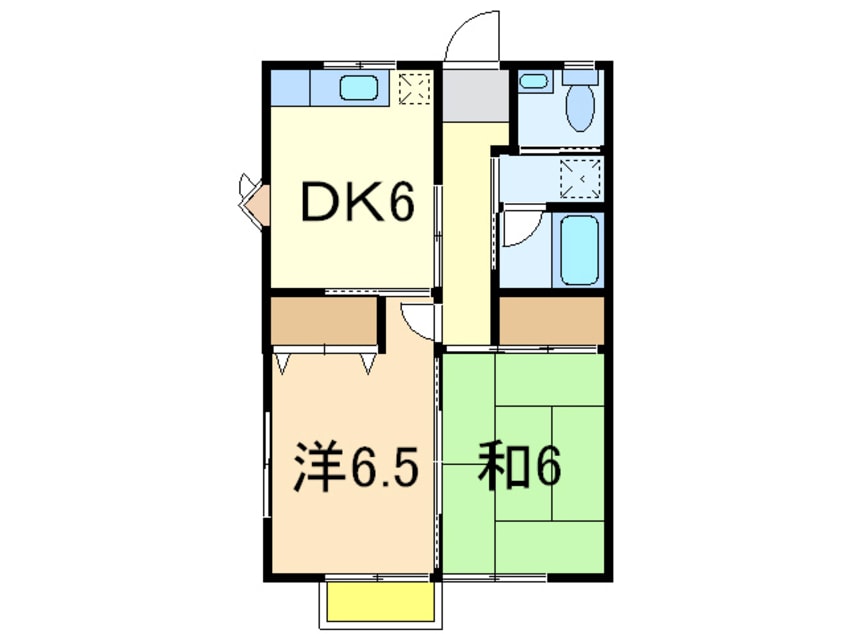 間取図 コンフォート西宮内