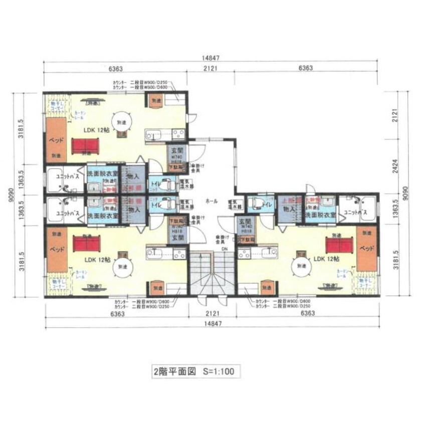 間取図 メゾン・ド・マロン