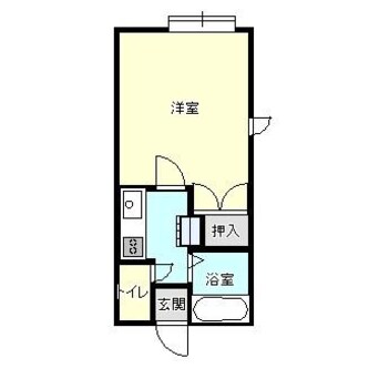 間取図 ｸﾘｰﾝﾊｲﾂ渋海