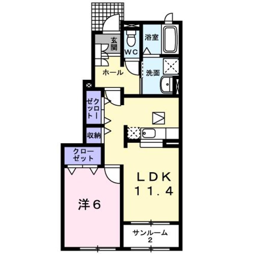 間取図 ソフト　ブリーゼ