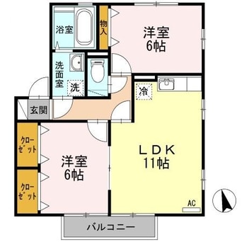 間取図 リビングタウン長岡