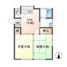 コーポ・さくら 2DKの間取り