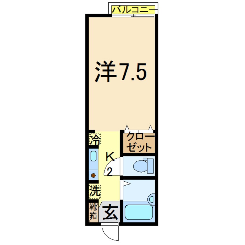 間取図 アベニュー