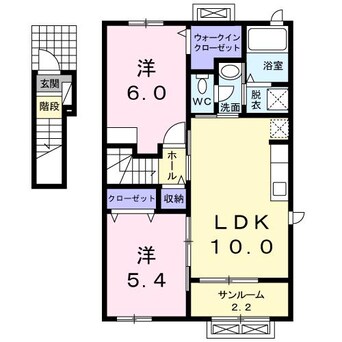 間取図 ヌーベルオーブ