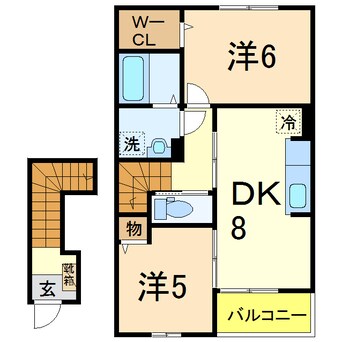 間取図 ディーフォーラム大山