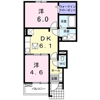 間取図 ディーフォーラム大山