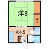 オリオン 1Kの間取り