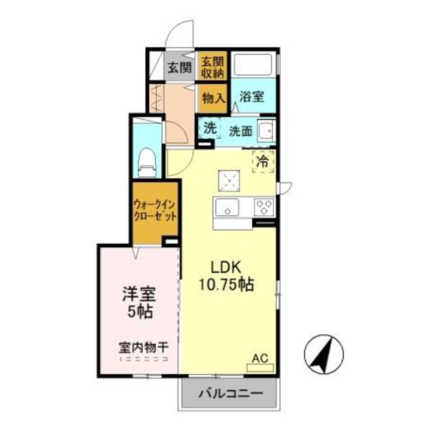 間取図 グランジュテ