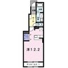 ベル　イリーデ 1Rの間取り