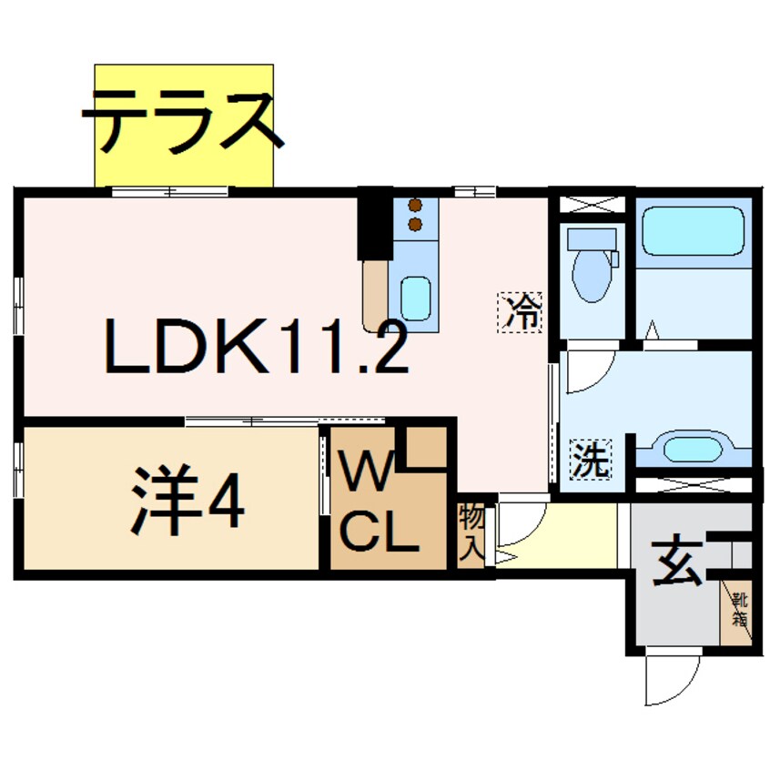 間取図 グランルージュ