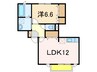 スペーシア 1LDKの間取り