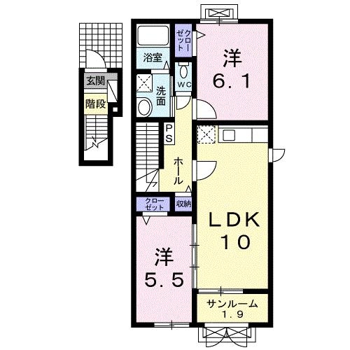 間取り図 グリシーヌ