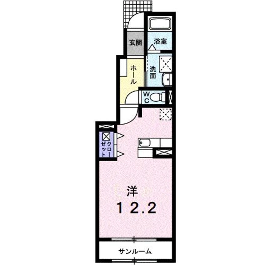 間取図 サンクレスト悠久