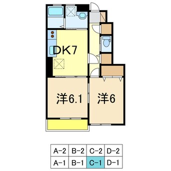 間取図 Ｃａｃｈｅｔｔｅ－カシェット－