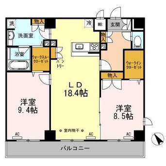 間取図 クレストスクエア