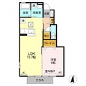 エスポワール前田Ａの間取図