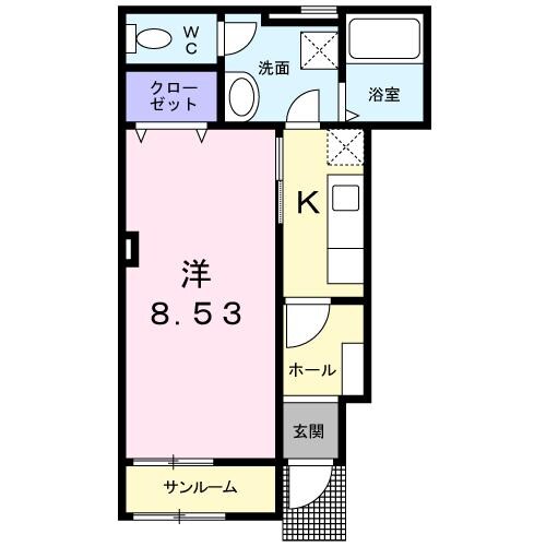 間取り図 ライツレーベンⅡ